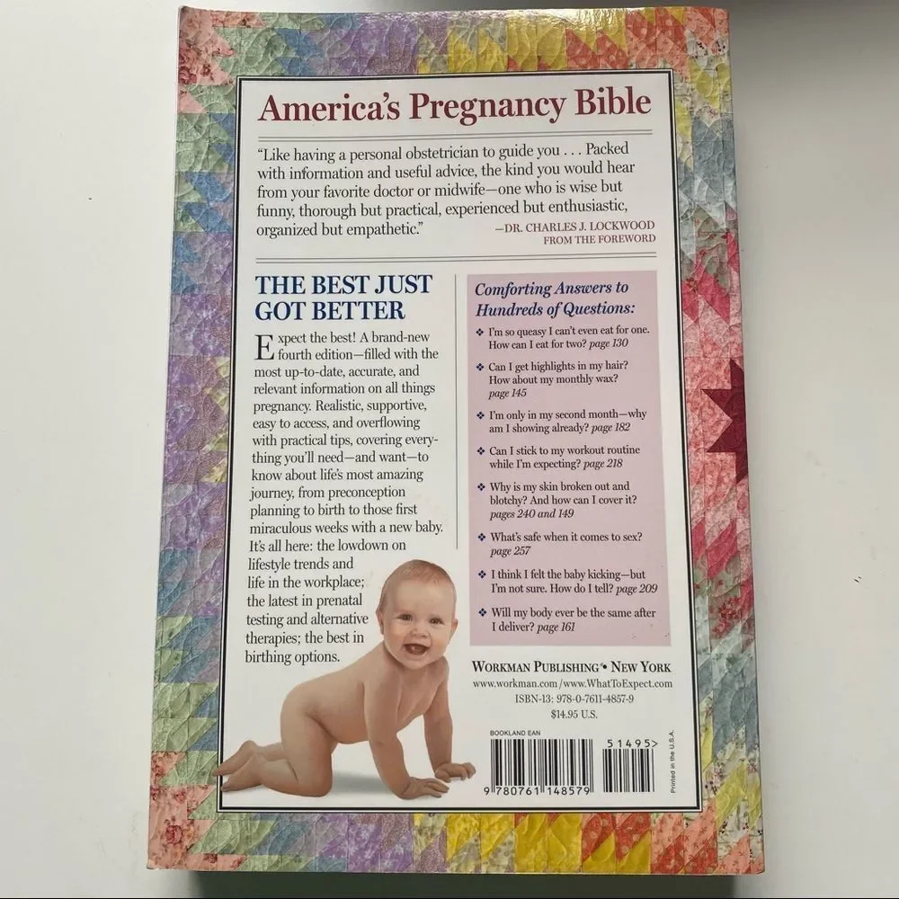 WHAT to Expect When You're Expecting Paperback Completely New & Revised